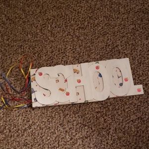 Scrapbook book school themed